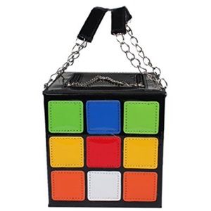 Rubix cube clutch *NWOT*